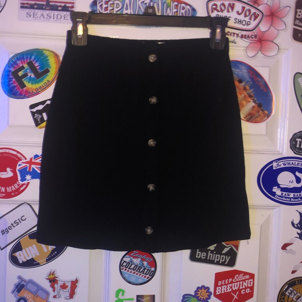 MINI SKIRT BLACK!!🔥🔥